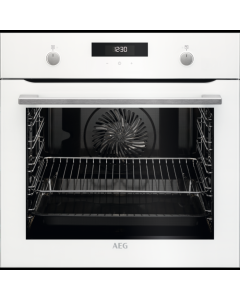 Horno AEG multifunción SurroundCook de 71 l con esmalte de fácil limpieza BEK435120W