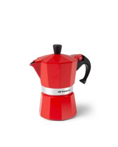 Orbegozo KFR 340 cafetera manual Cafetera italiana Rojo